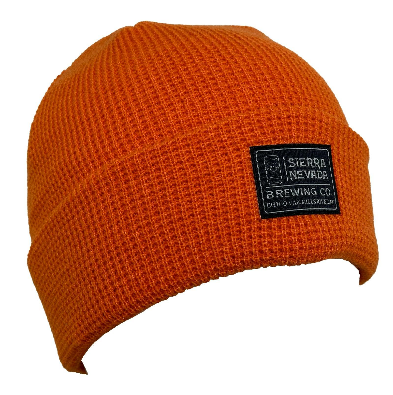 Sierra Nevada Brewing Co. Waffle Knit Orange Beanie