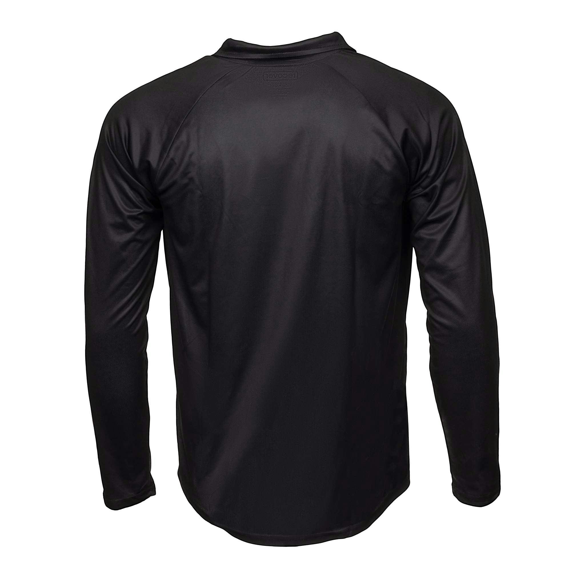 Sierra Nevada Recover Sport 1/4 Zip Black Pullover - Back view