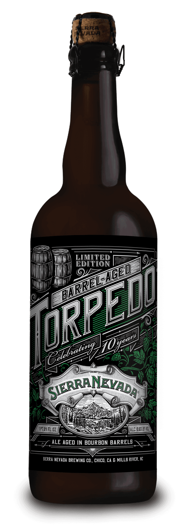 Barrel-Aged Torpedo bottle