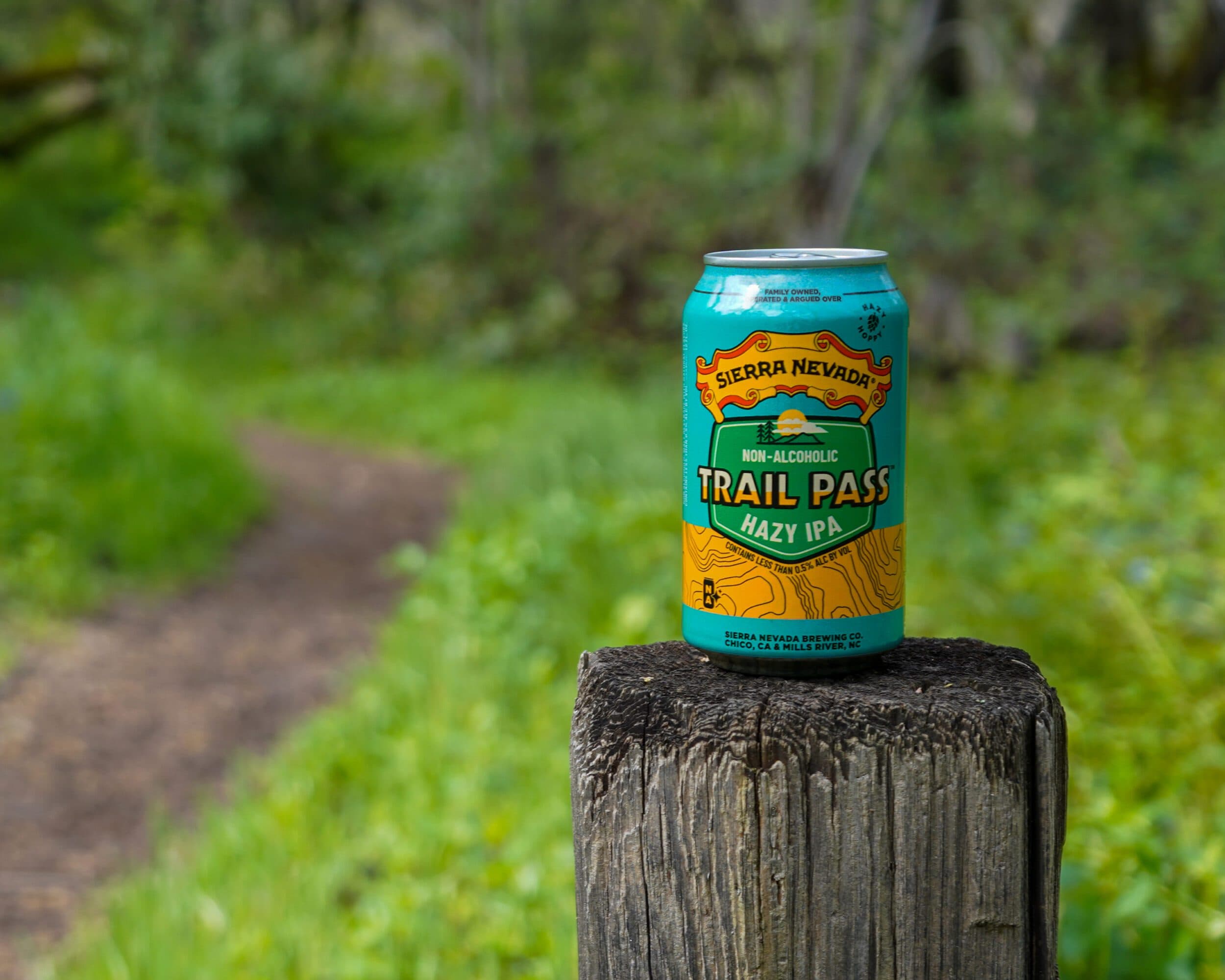 Trail Pass Hazy IPA can